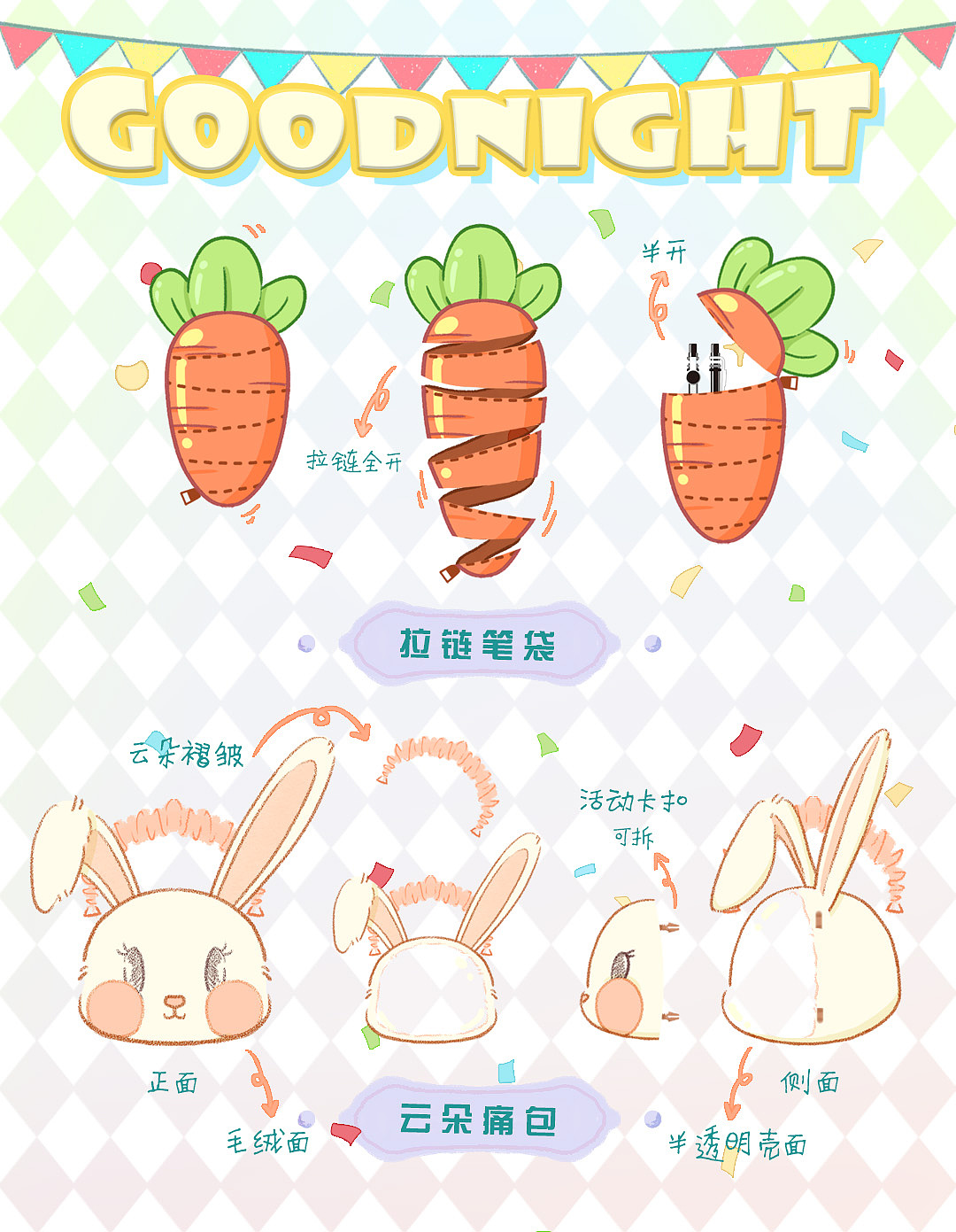 玩偶IP1——晚安兔