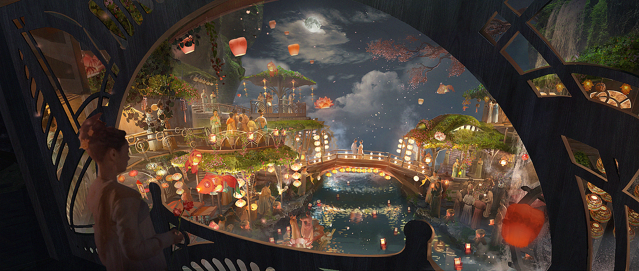 （影视气氛图）狐妖小红娘 的一些概念设计（图ZMzcwMzE0NzMy） - 设定/分镜 - 站酷设计师dogegg儿原创素材 - 站酷ZCOOL