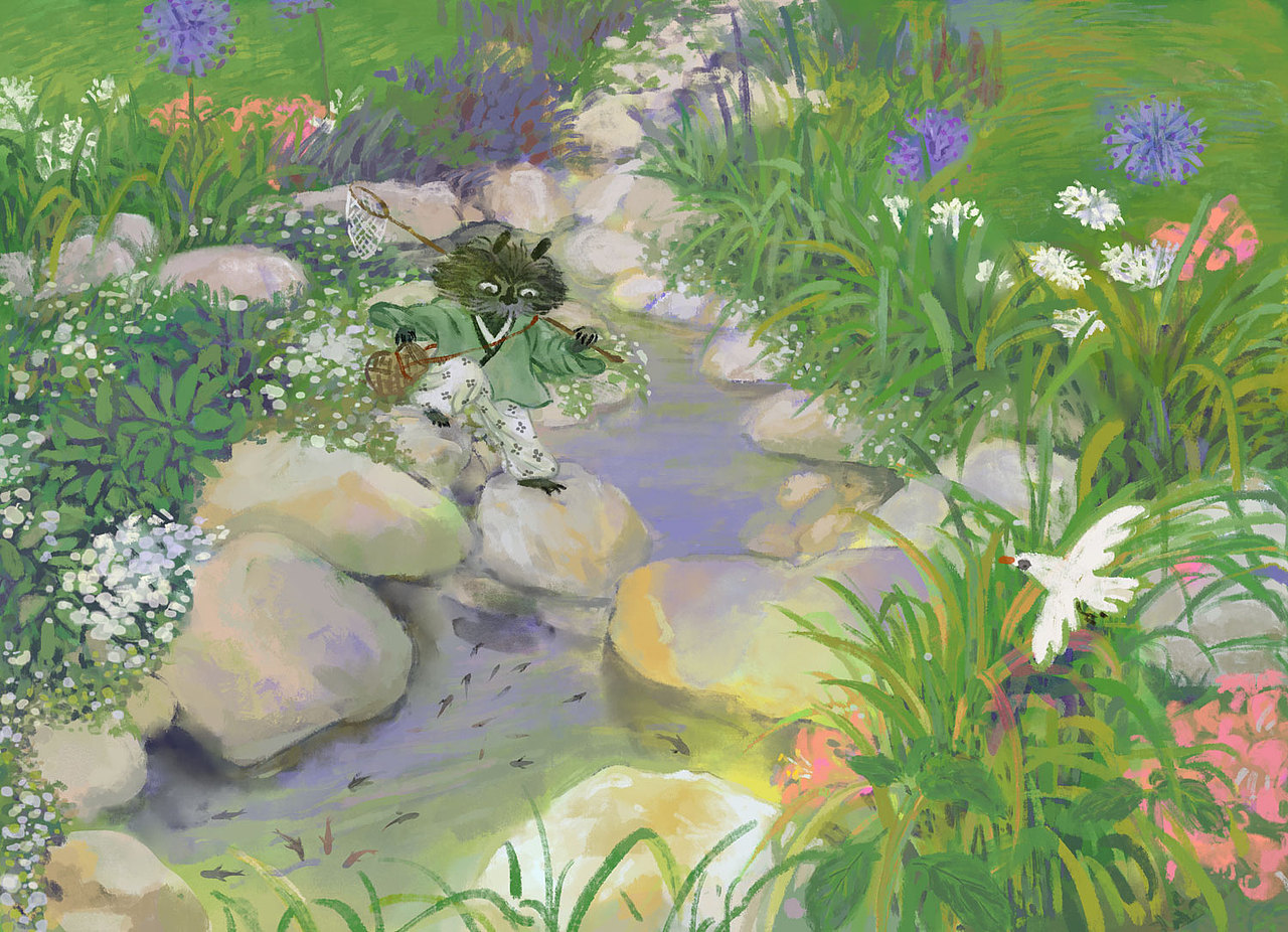 捞鱼去（图ZMjk5MzUzMTQ0） - 创作习作 - 站酷设计师夏玄墨原创素材 - 站酷ZCOOL