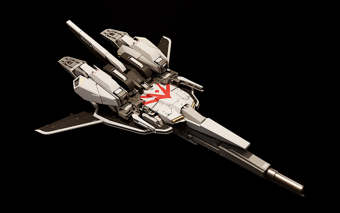 【3dmax建模】高达机甲变形飞机模型制作教程。（图ZMzUyOTMzODky） - 场景 - 站酷设计师Alan安澜原创素材 - 站酷ZCOOL