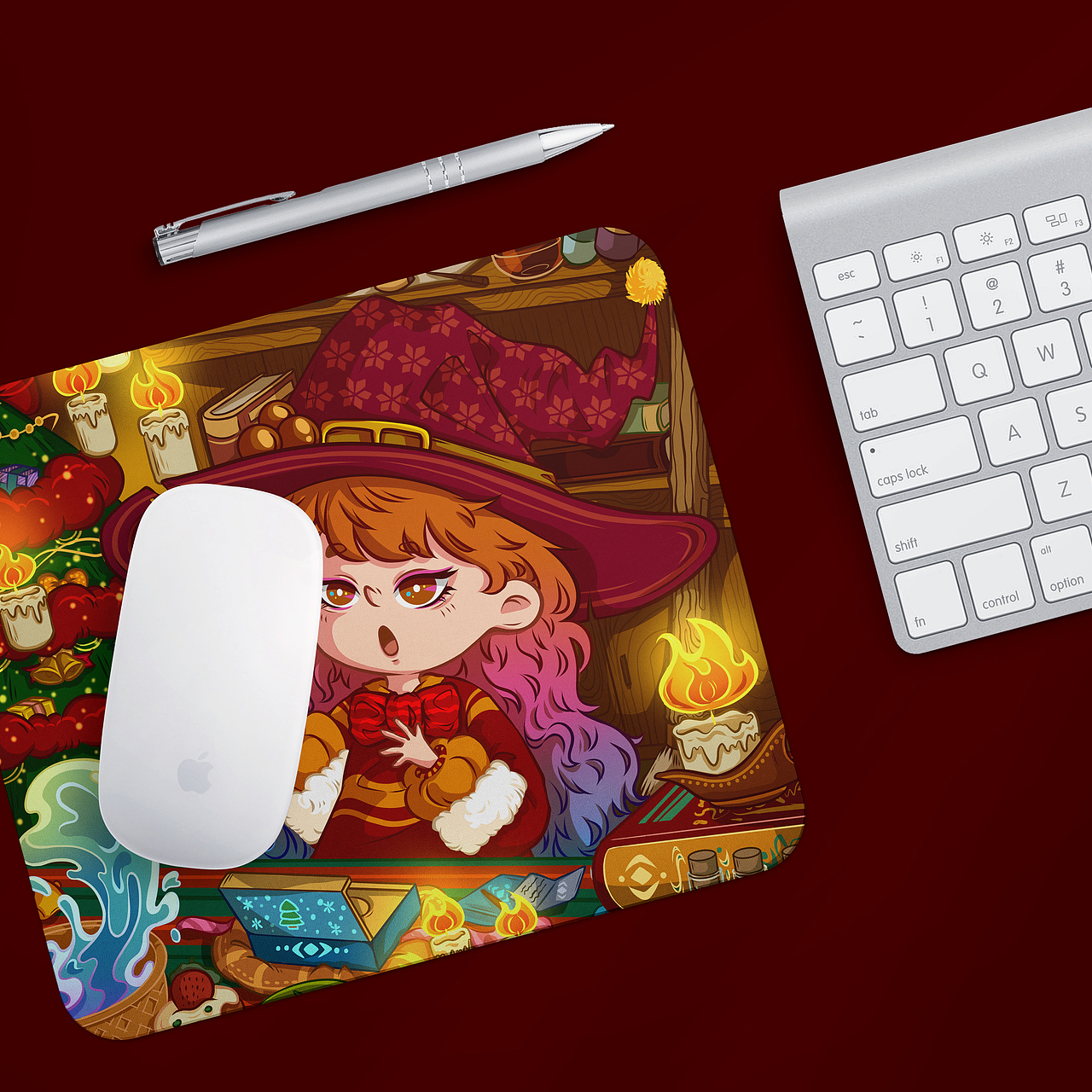 魔法学院的圣诞礼物（图ZMzU3NTg0ODAw） - 艺术插画 - 站酷设计师小逗浆2477原创素材 - 站酷ZCOOL