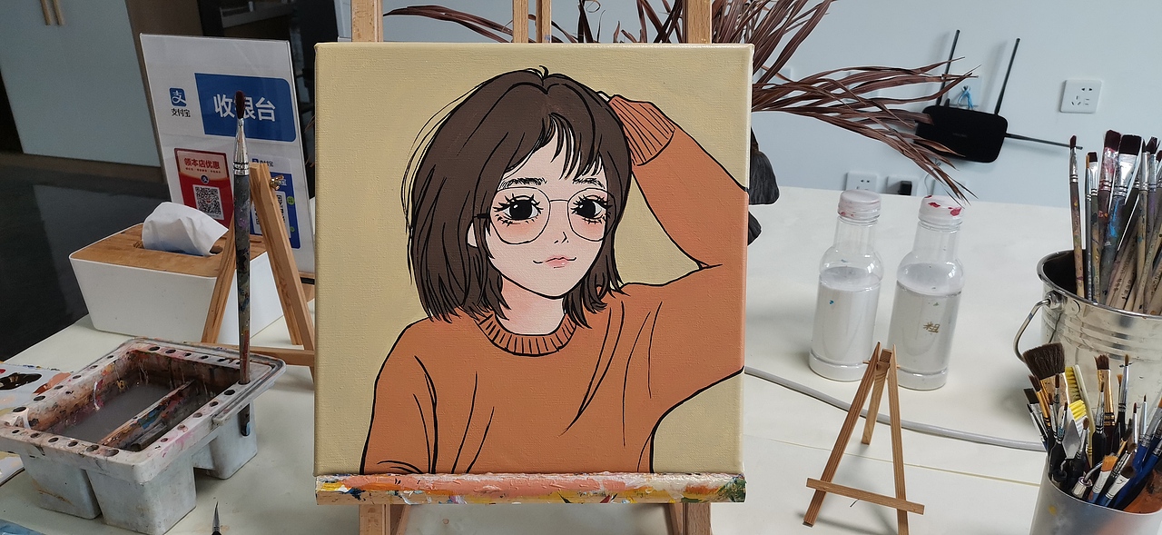 开自助画室后，我竟然接到了很多私人订制（图ZMzUwNDY0NjI0） - 绘画 - 站酷设计师琦琦Cathy原创素材 - 站酷ZCOOL