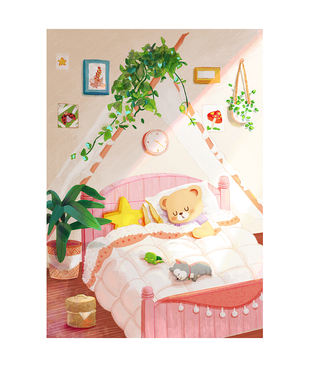 创意儿童绘本插画