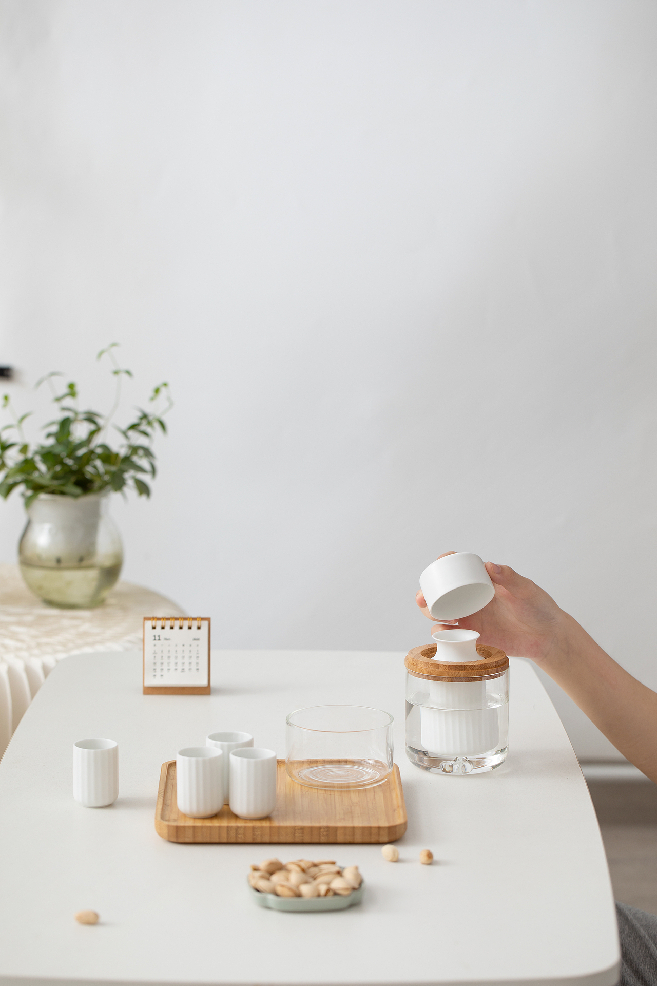 南山先生-醉吟山海温酒器