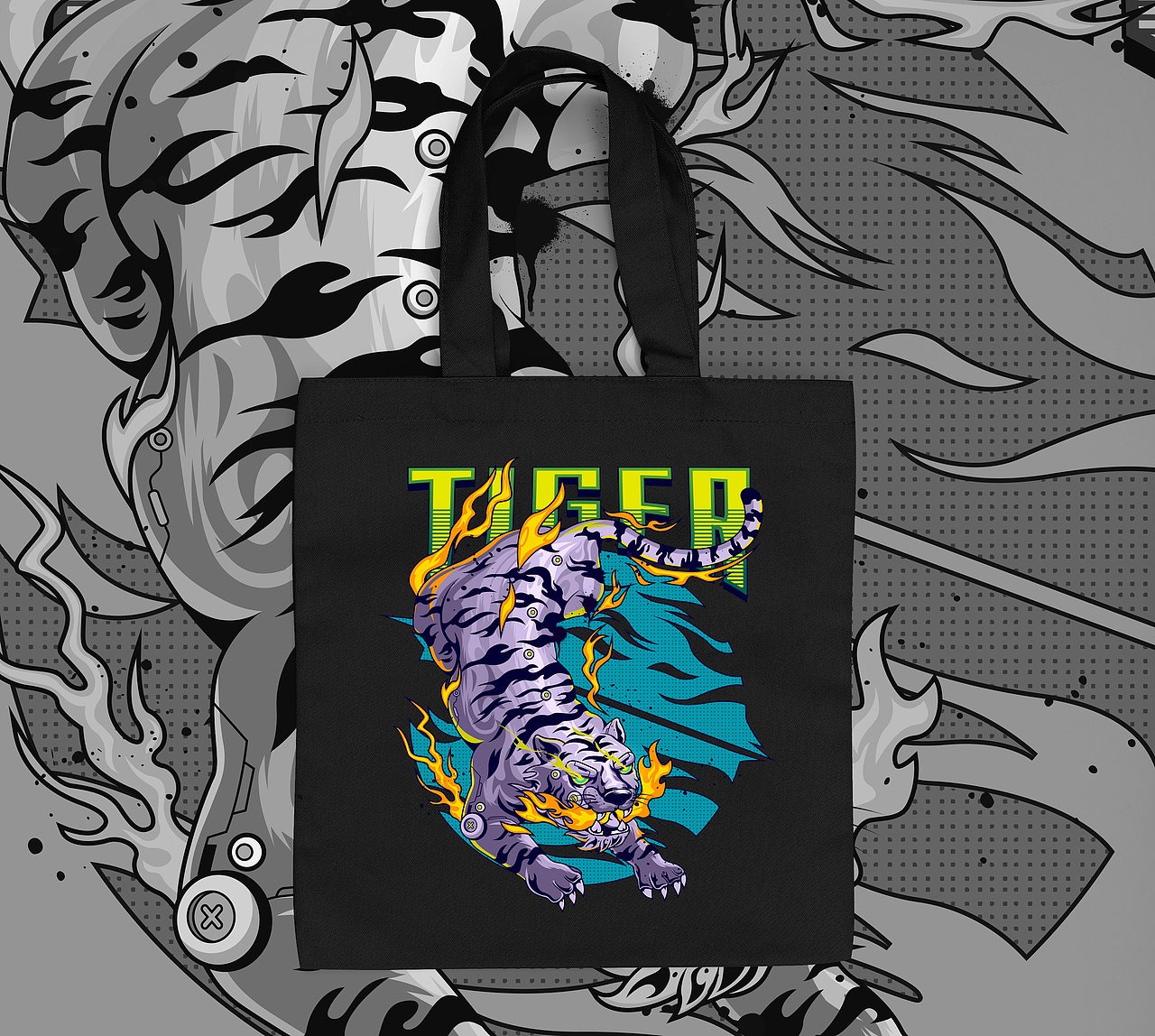 四大神兽潮流图案设计（图ZMzM3NDQ2NTA0） - 商业插画 - 站酷设计师无敌的小文原创素材 - 站酷ZCOOL