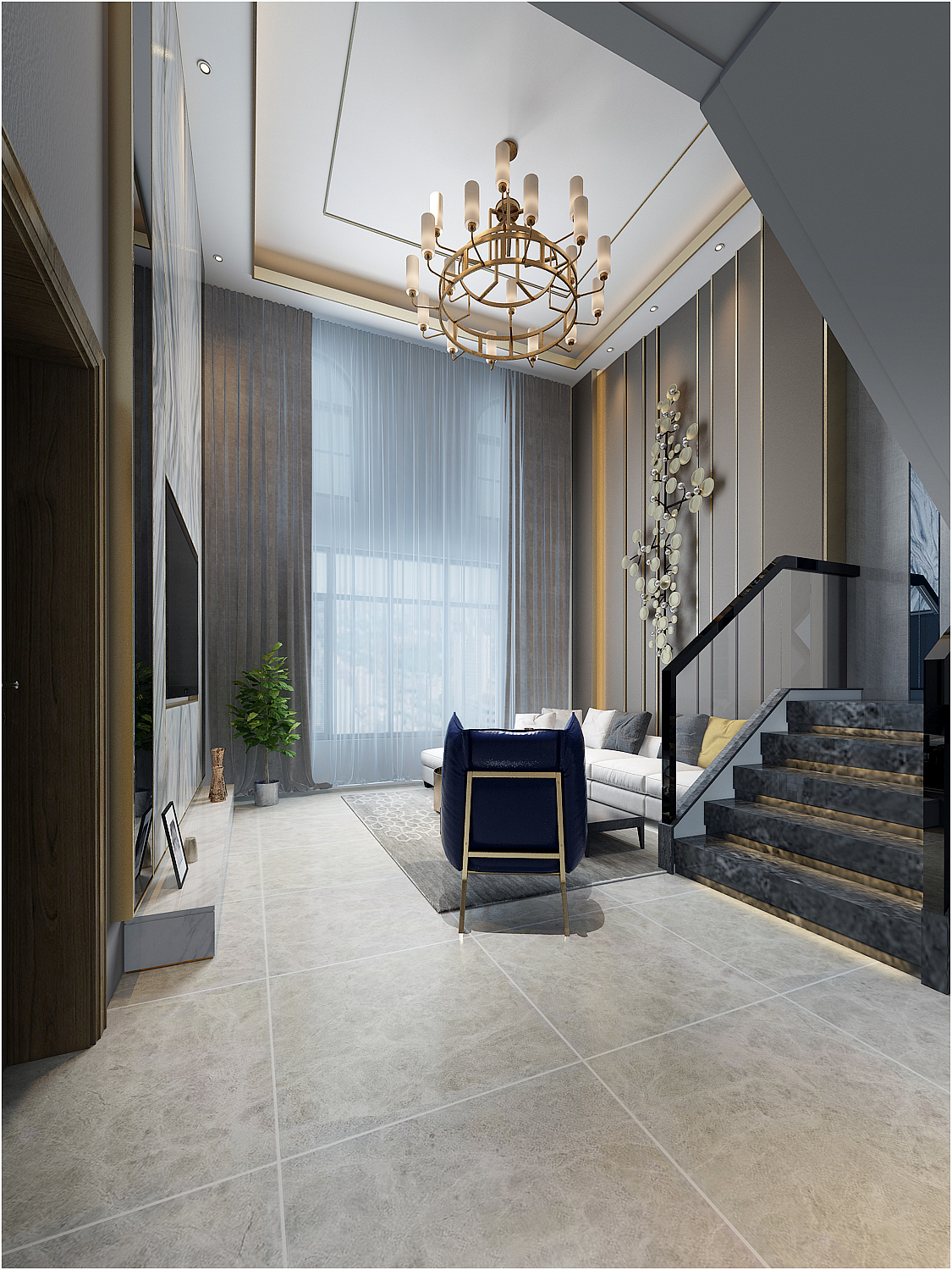 装修样板间（图ZMzAyNTE0MTIw） - 家装设计 - 站酷设计师唐品图文设计原创素材 - 站酷ZCOOL