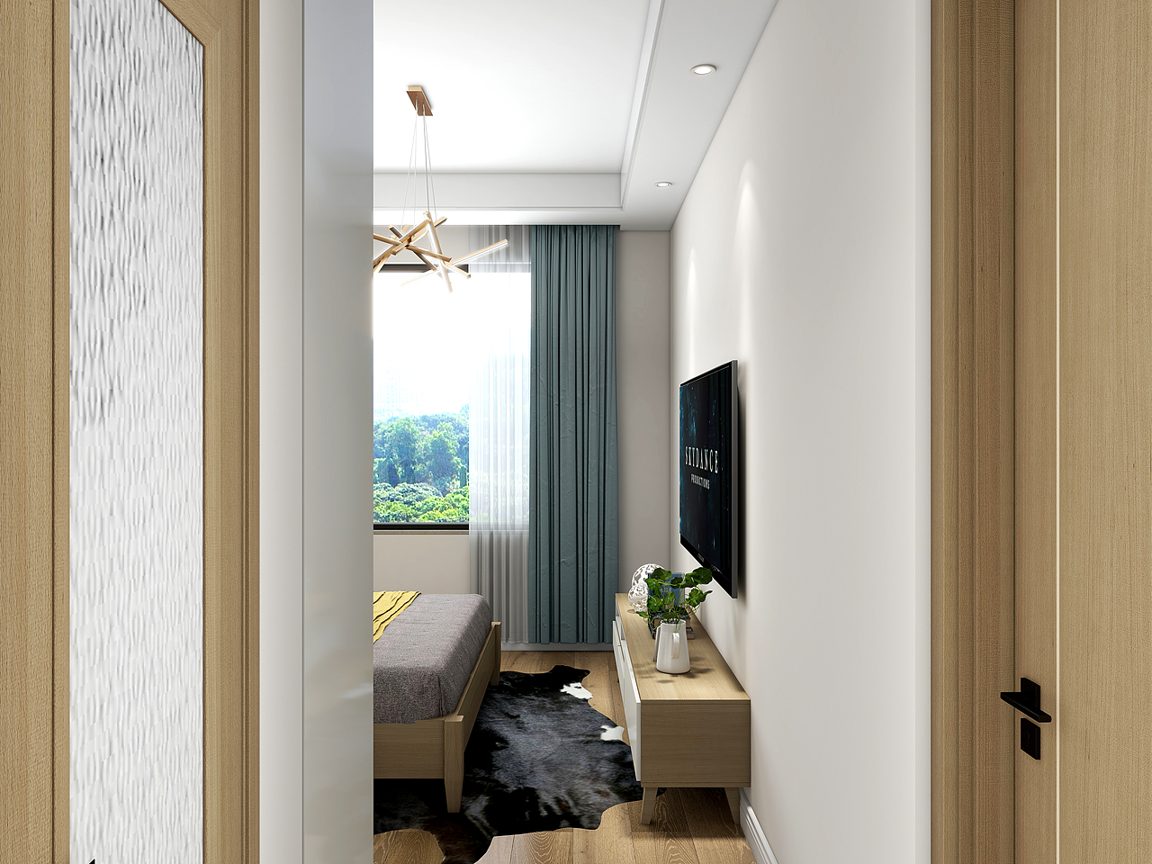 [一米阳光]-北欧--郑州永威澜溪庭90平三房