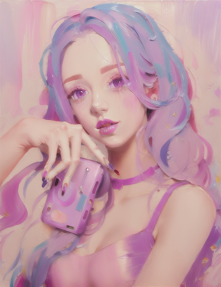 StableDiffusion插画线稿上色