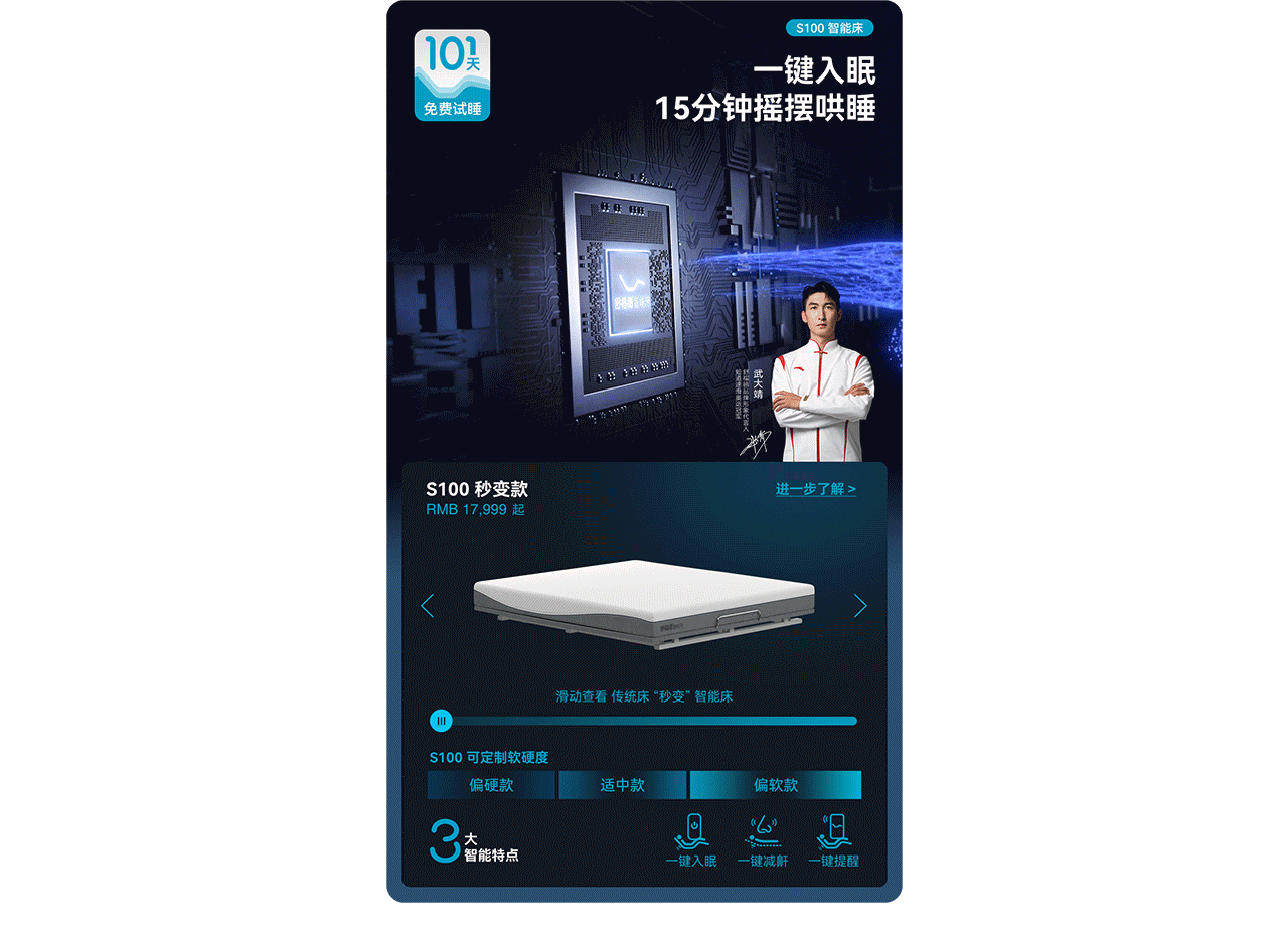 波点视觉X舒福德智能床全球领导者