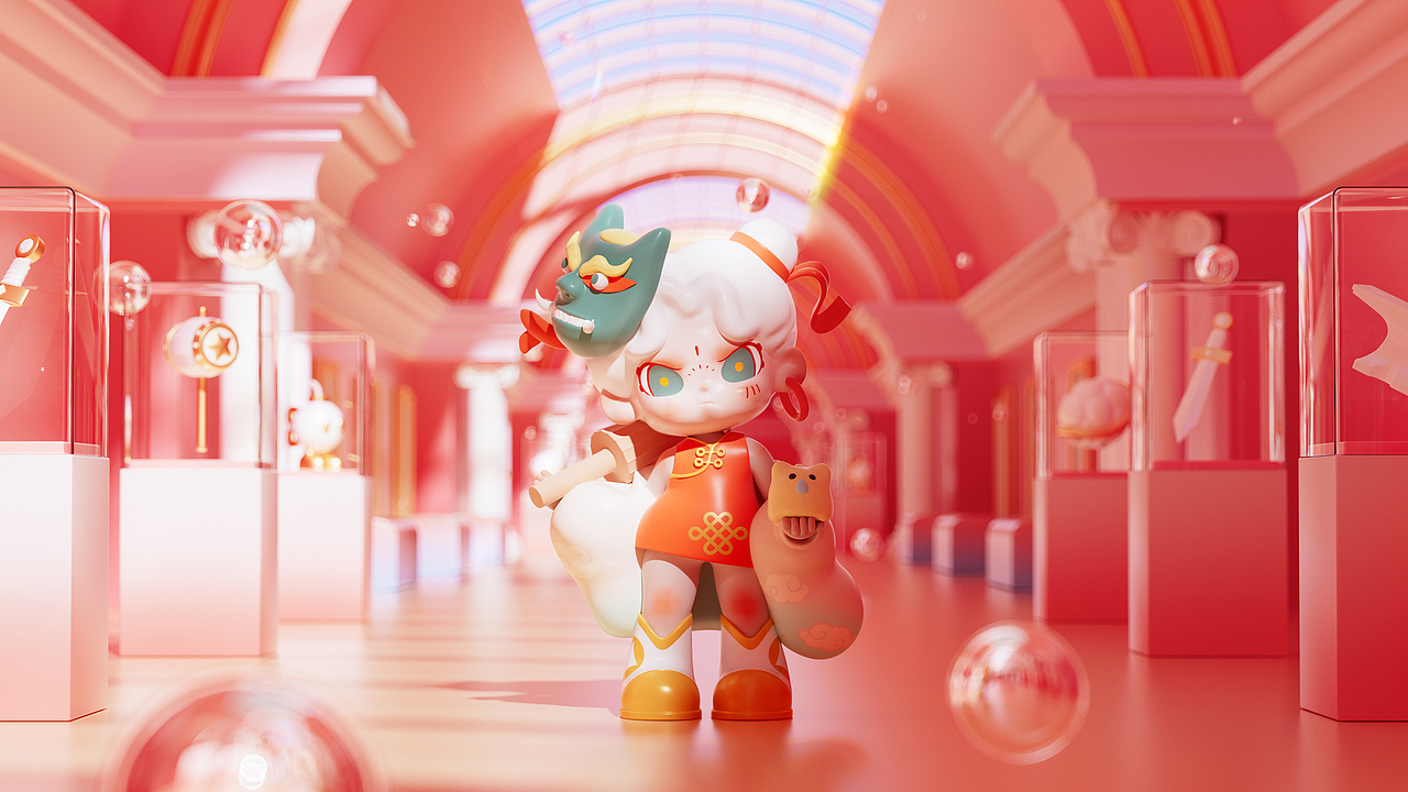 一些划水临摹IP作品~（图ZMzE4OTE0Mjg0） - 其他三维 - 站酷设计师苹果酱耶原创素材 - 站酷ZCOOL