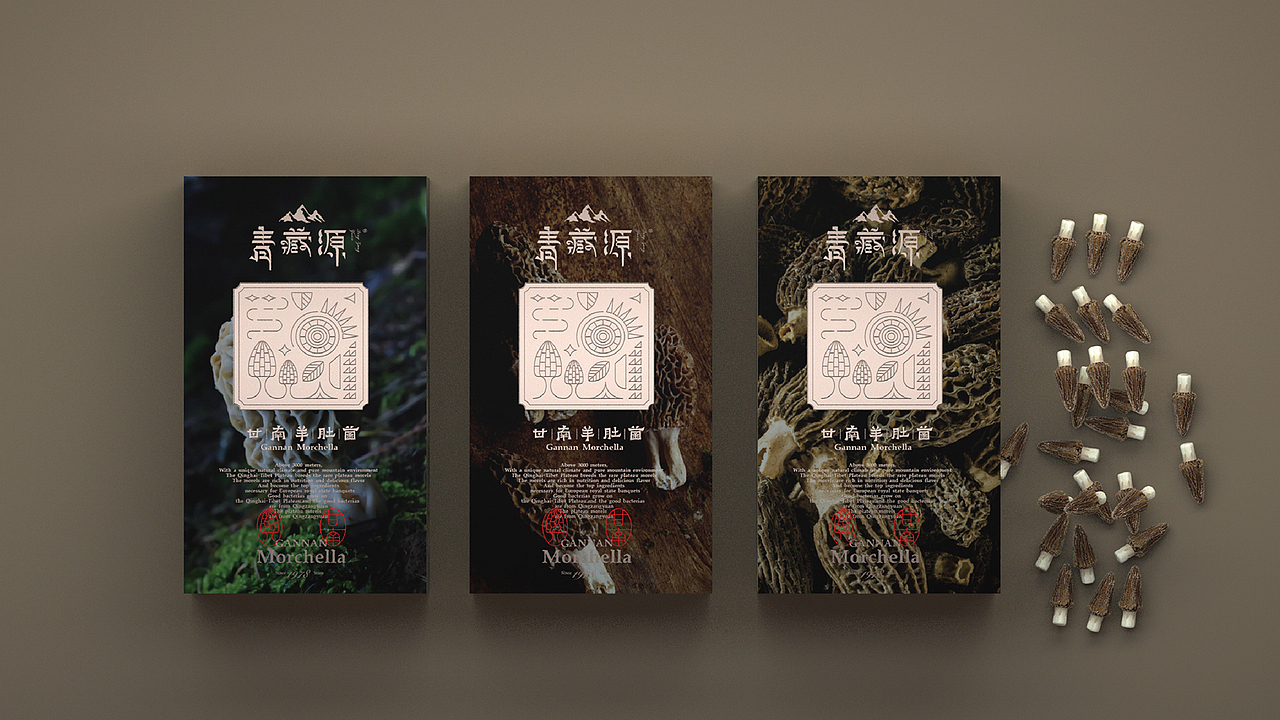 青藏源—高原野生羊肚菌(图ZMzAxMDQ5MzY4) - 品牌 - 站酷设计师OKBRAND原创素材 - 站酷ZCOOL