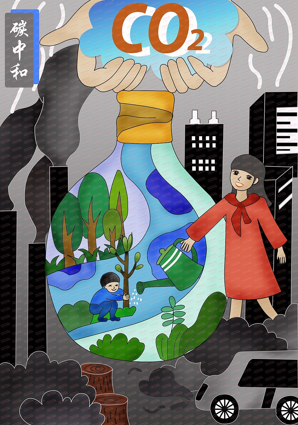 电脑作品 学生绘画 电脑绘画作品 中小学电脑绘画作品