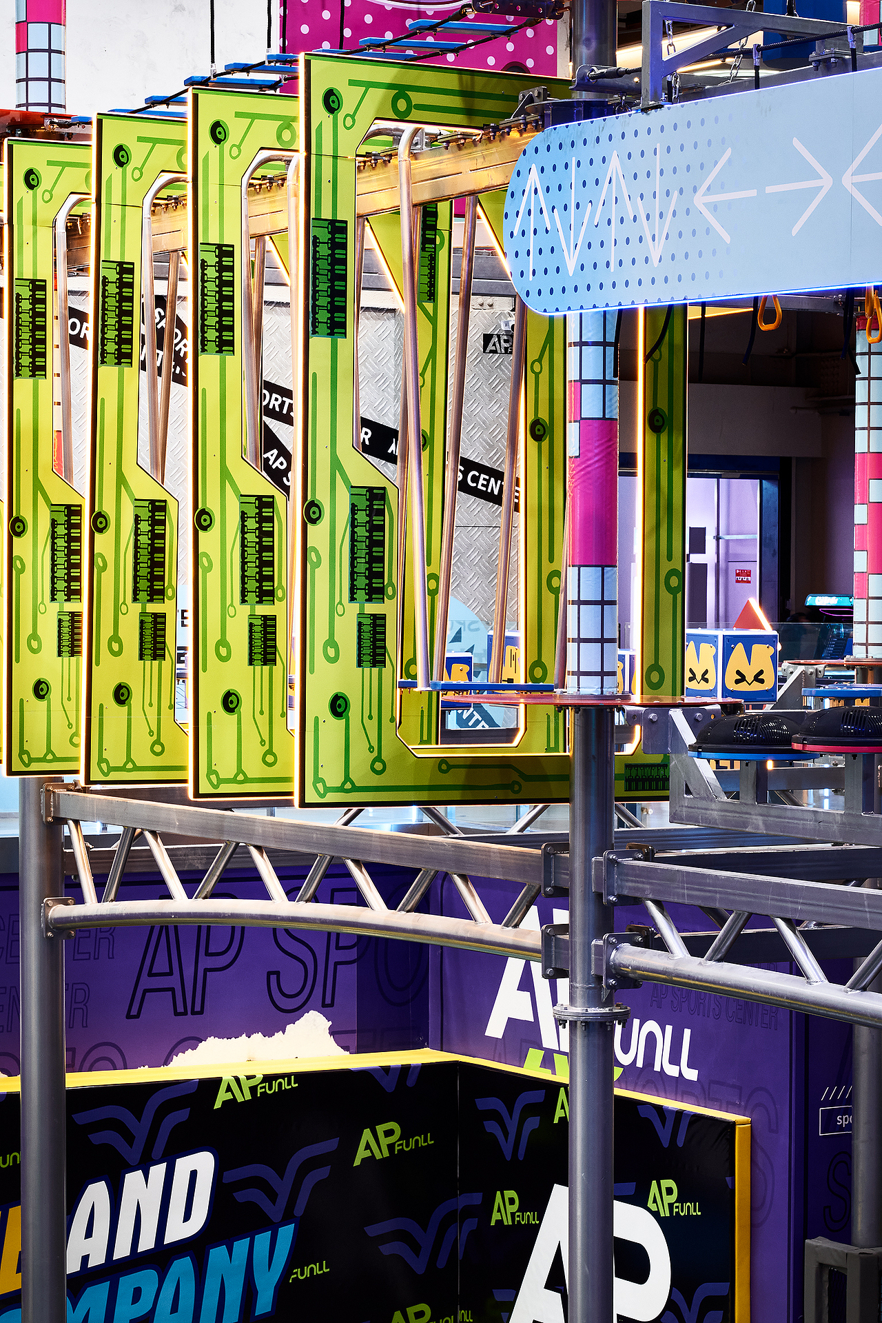 奇恩设计|APFUNLL全国首家元宇宙室内运动工厂（图ZMzI3NjQxMTUy） - 商业空间设计 - 站酷设计师奇恩设计原创素材 - 站酷ZCOOL