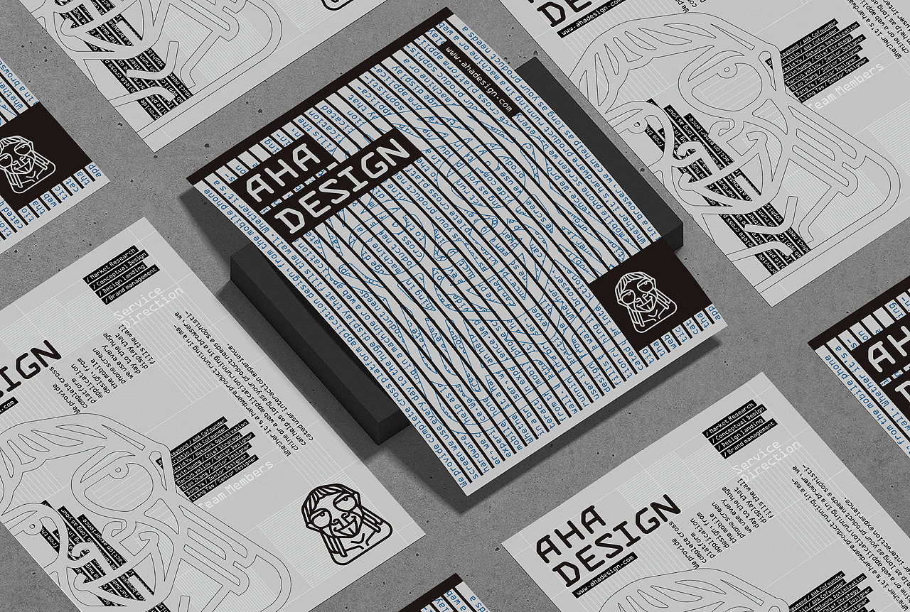 AHA DESIGN品牌形象设计(图ZMzA1OTU1NTAw) - 品牌 - 站酷设计师DesignerLiz原创素材 - 站酷ZCOOL