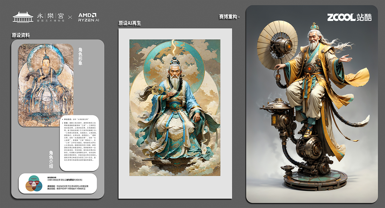 朝元群仙 赛博集结（图ZMzU4NTE3NTk2） - AI作品 - 站酷设计师鲨鱼丹原创素材 - 站酷ZCOOL