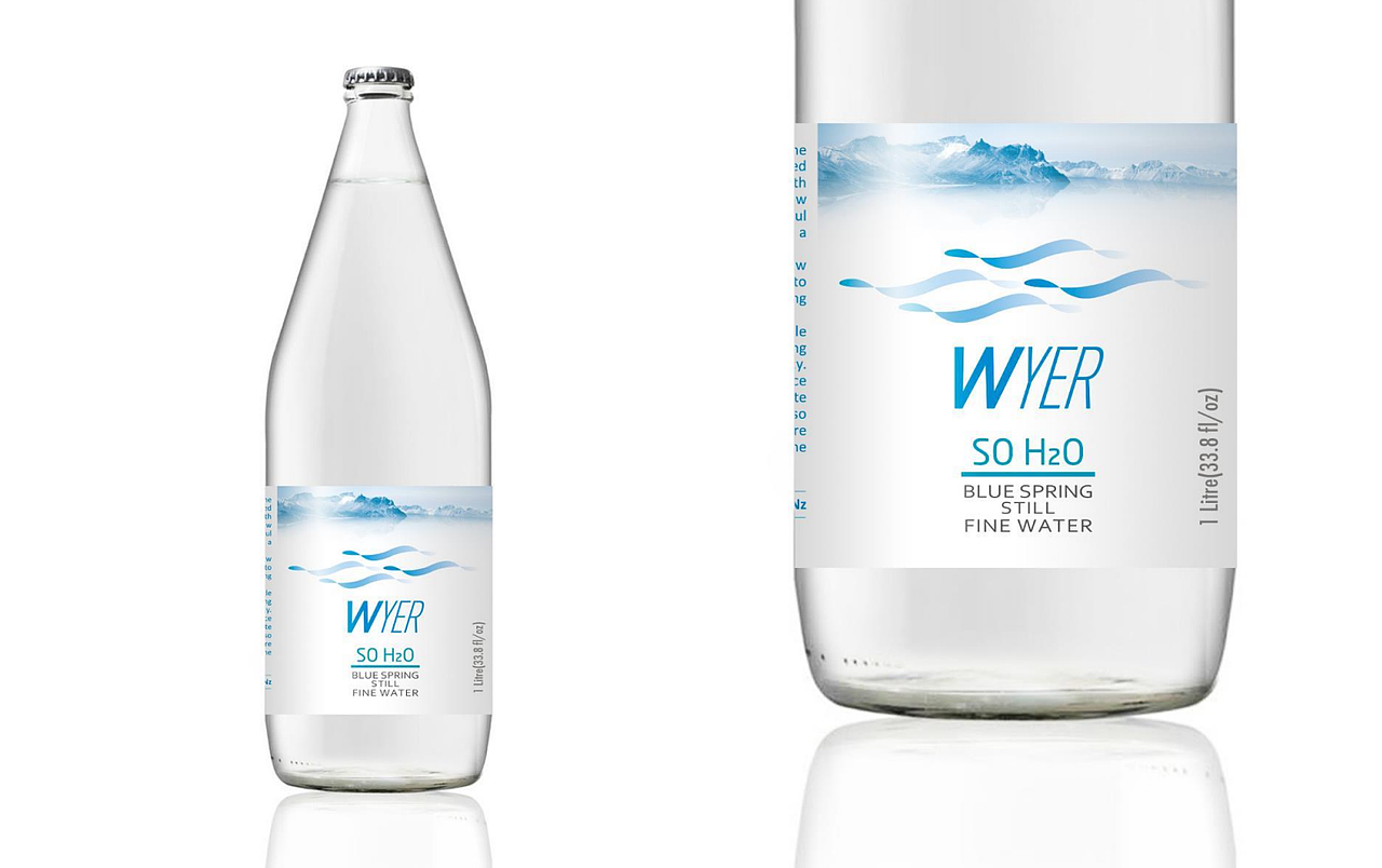 矿泉水瓶装设计|美御