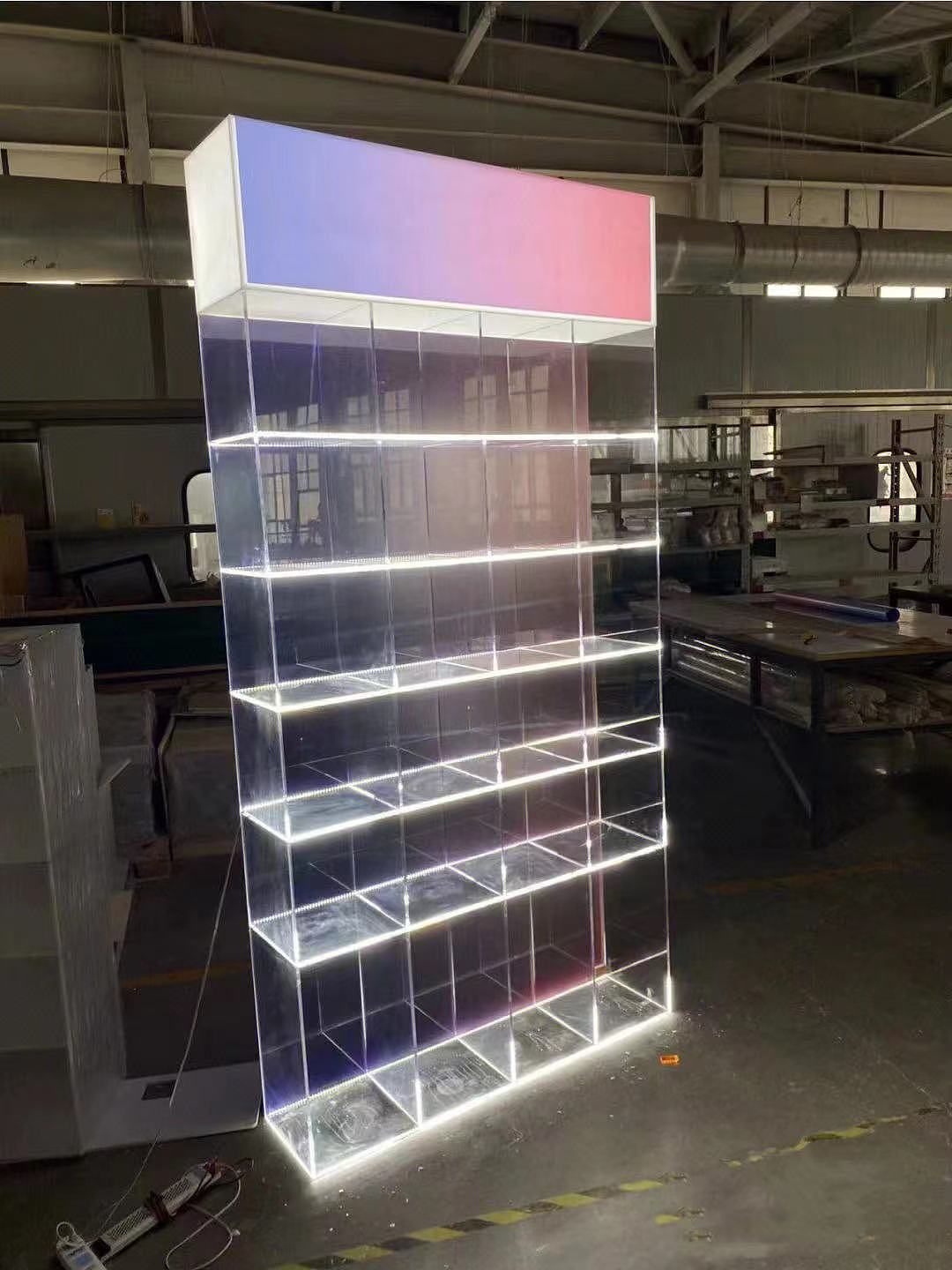 可定制颜色亚克力透明彩色展示架手办置物架模型酒柜（图ZMzQ2MTk0MTQw） - 其他工业/产品 - 站酷设计师亿达亚克力制品原创素材 - 站酷ZCOOL