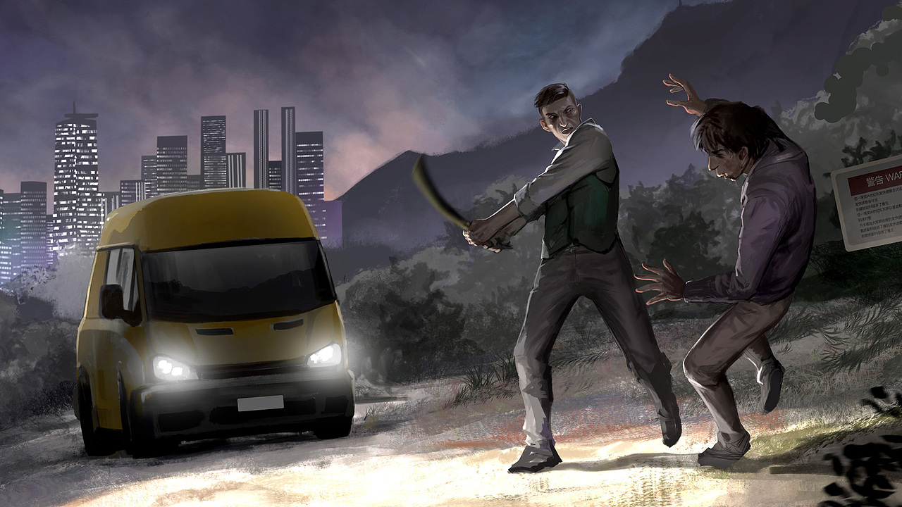 故事插画（图ZMzIxMzYwMDA0） - 商业插画 - 站酷设计师冰川斜阳原创素材 - 站酷ZCOOL