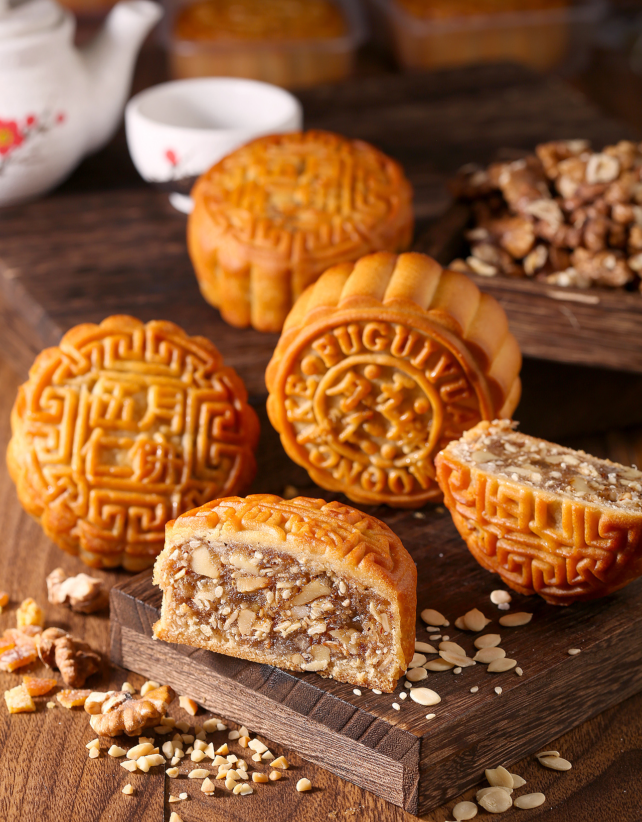 深圳美食摄影--电商食品月饼拍摄