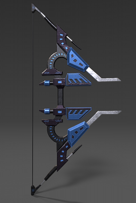 游戏弓箭道具制作