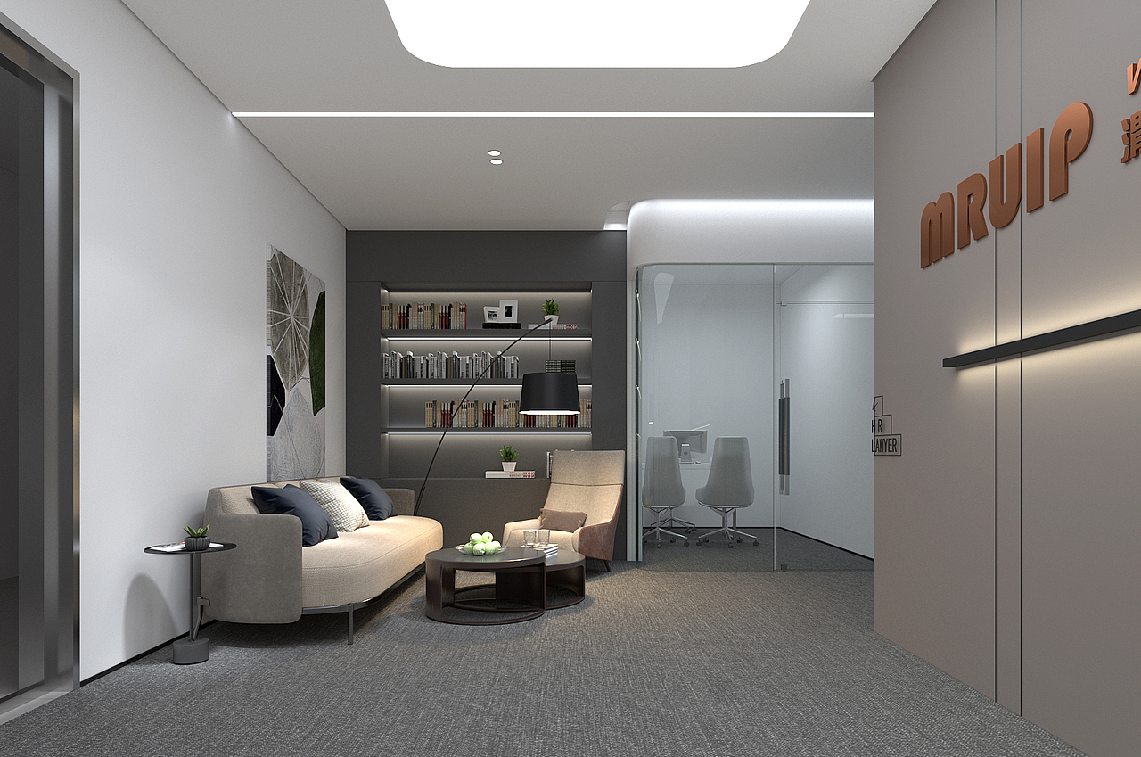 律师事务所设计方案 /办公空间（图ZMzEzNDIyODY0） - 商业空间设计 - 站酷设计师境华灵筑原创素材 - 站酷ZCOOL