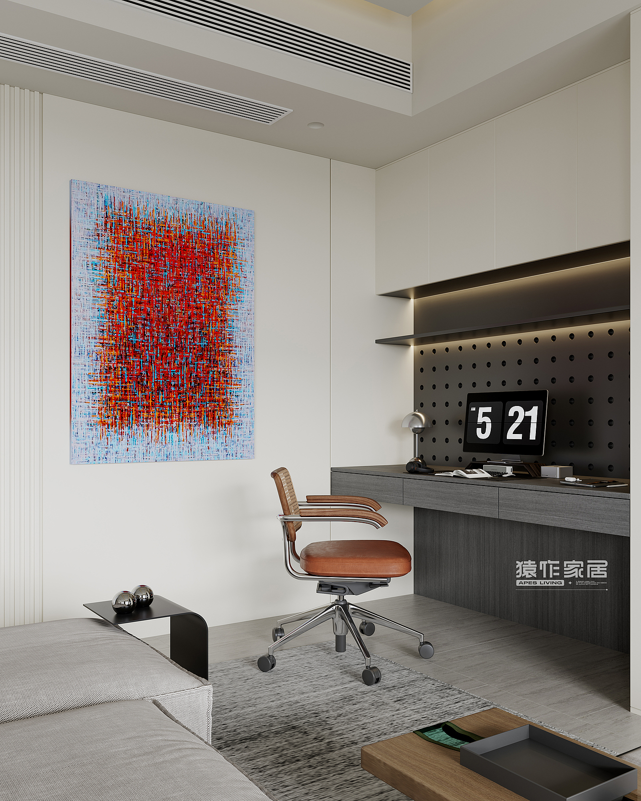 猿厂焕装 | 珠江 颐德公馆（图ZMzUxMDEyMzM2） - 家装设计 - 站酷设计师屿合传世空间设计原创素材 - 站酷ZCOOL