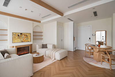 家装案例赏析——简单又温暖的原木风两室一厅