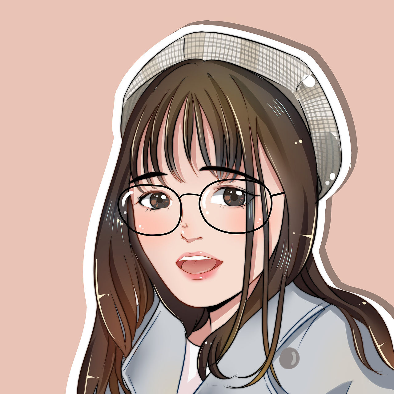 人物头像插画合集