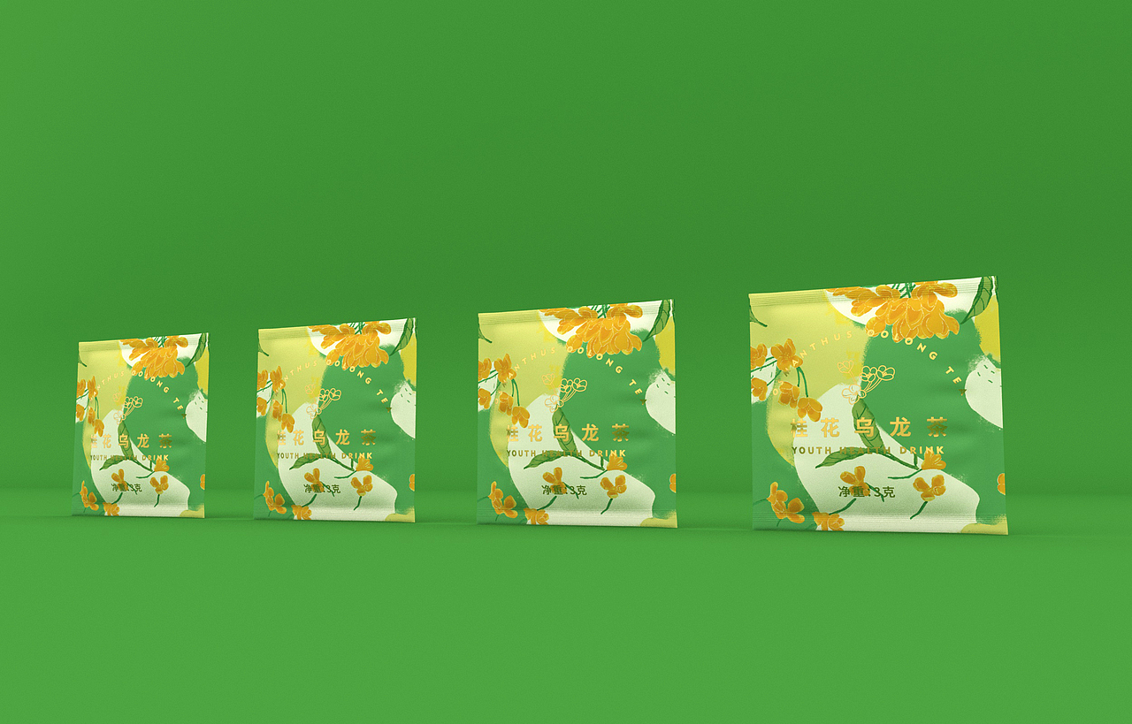 黑金传奇花茶果茶清新包装设计（图ZMjY2ODE0MzI0） - 包装 - 站酷设计师朝鹿文化品牌设计原创素材 - 站酷ZCOOL