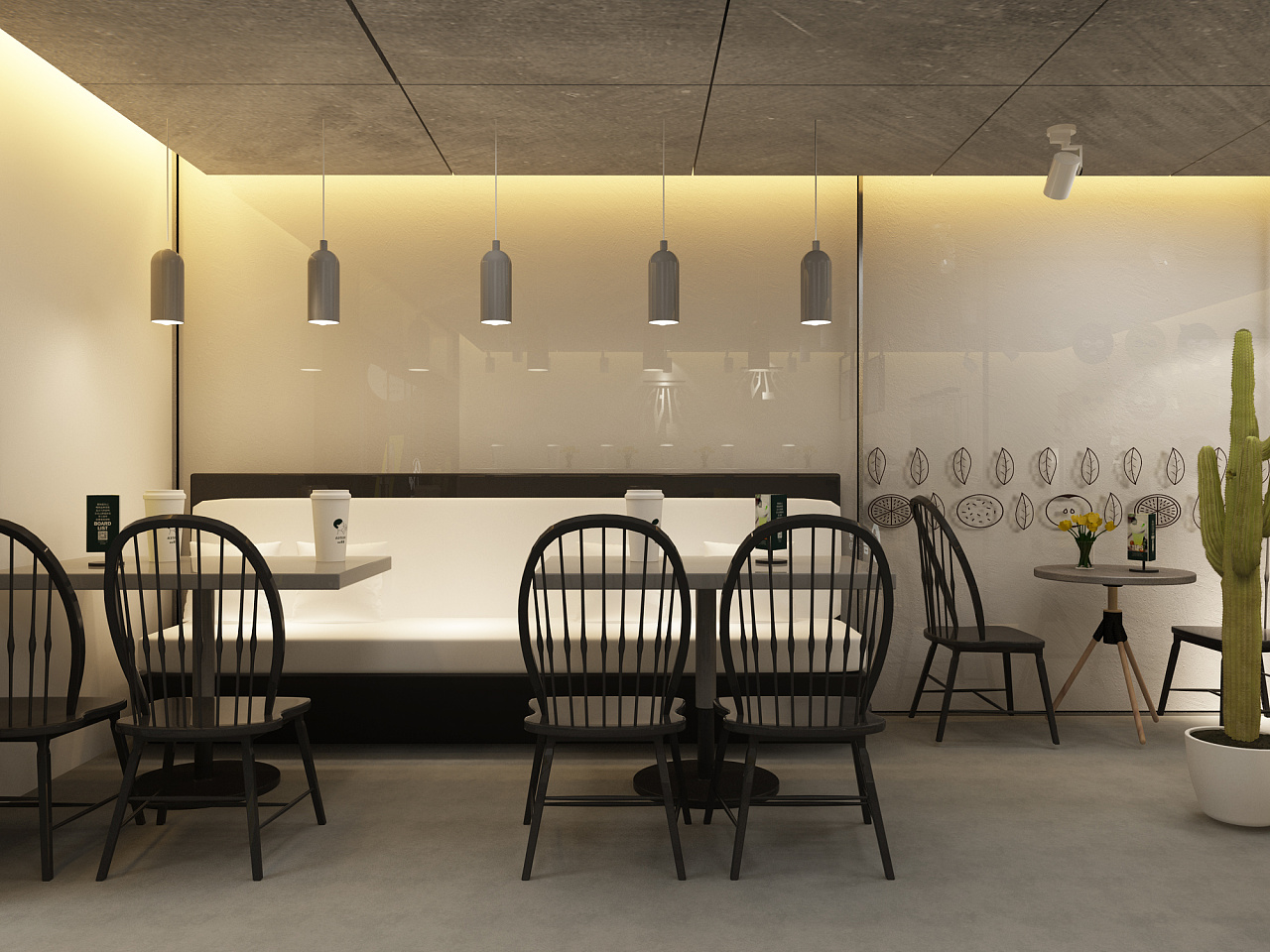 茶饮空间系类作品