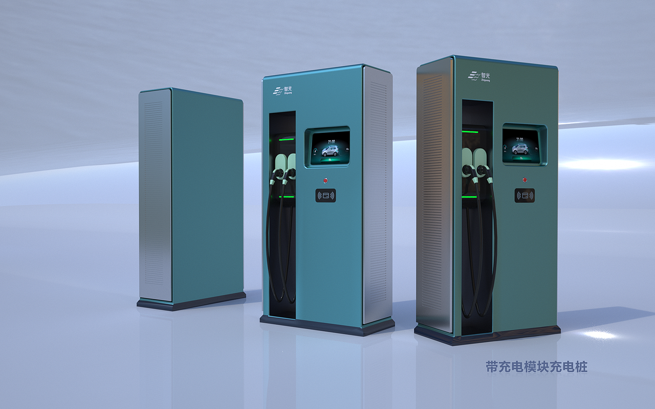 储充检一体机、充电模块充电桩外观设计（图ZMjYzNDU0MzE2） - 工业用品/机械 - 站酷设计师UIUEUX原创素材 - 站酷ZCOOL