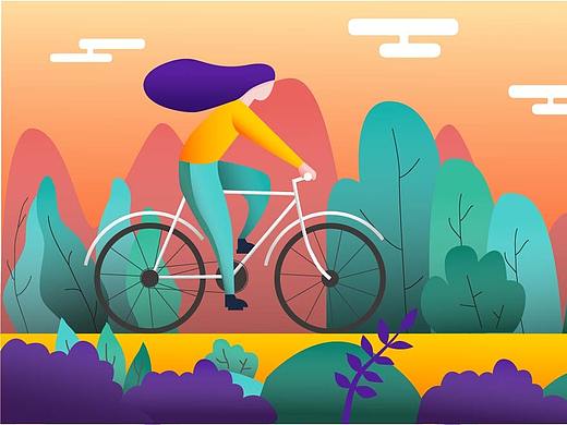 插画，临摹借鉴