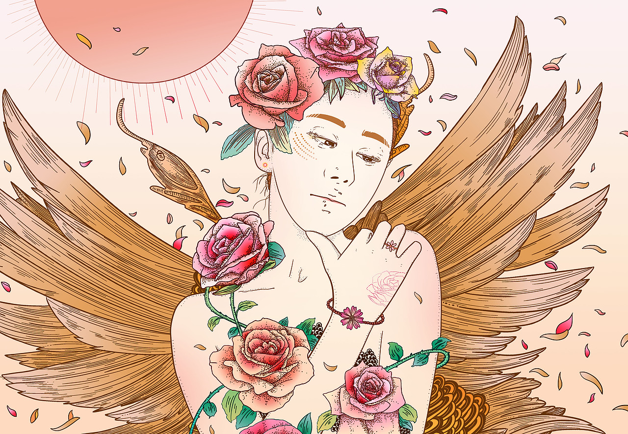 花非花（图ZMTk4NDQ5Mzg4） - 创作习作 - 站酷设计师匆匆儿原创素材 - 站酷ZCOOL