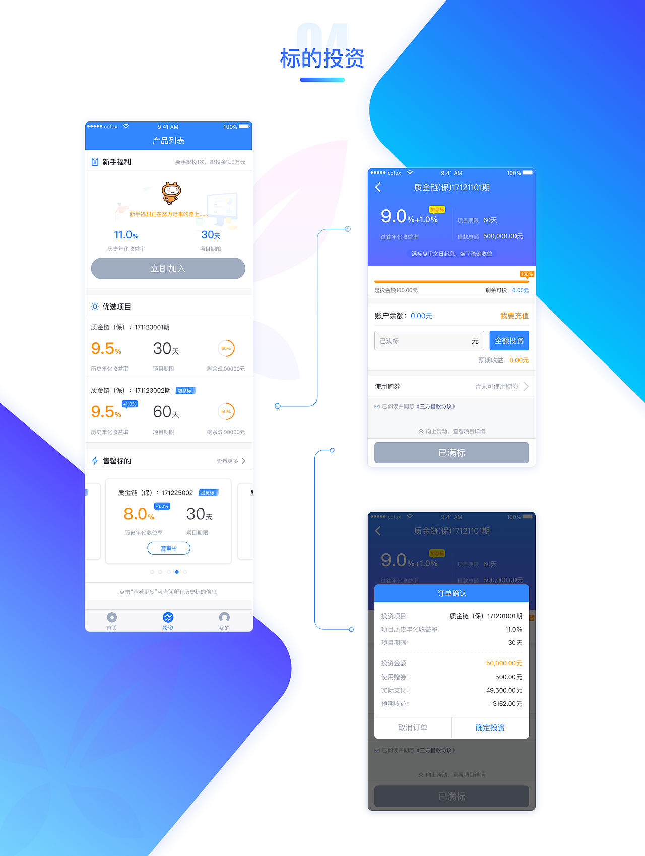 链金所App项目——已上线