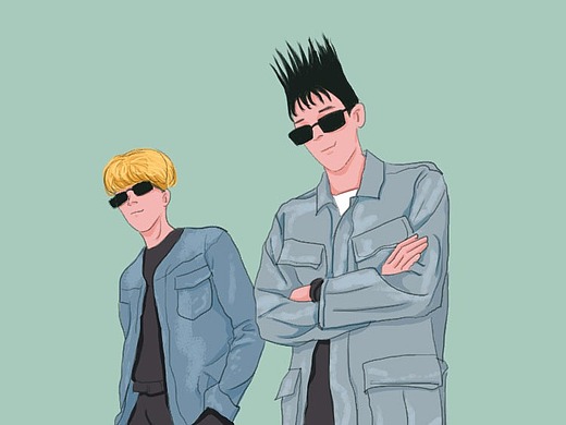 大哥大插画-创作习作32013年前阿丽塔插画-创作习作124163年前流浪