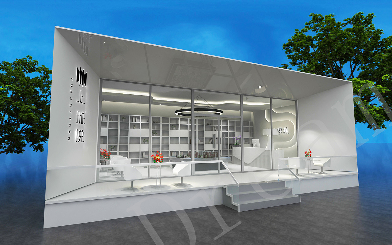 户外地产展位设计|空间|展陈设计|dream一拳 - 原创作品 - 站酷