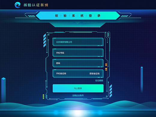 海关核验系统UI设计