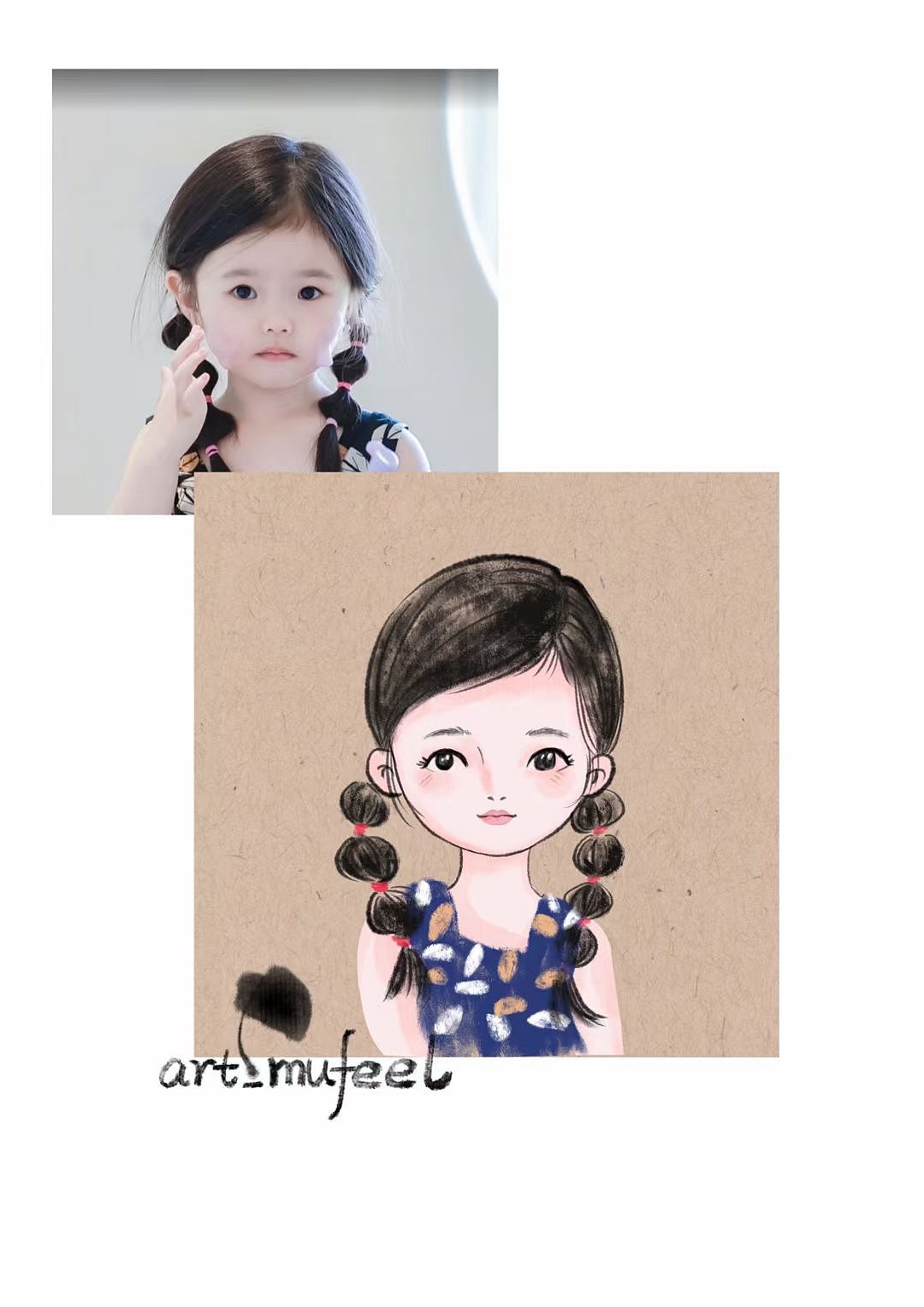 国风头像（图ZMzM5NzQwNjk2） - 儿童插画 - 站酷设计师mufeel原创素材 - 站酷ZCOOL