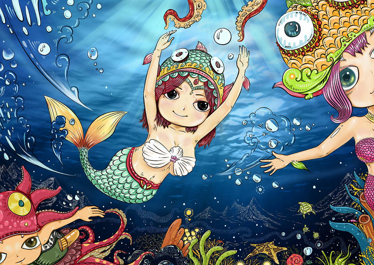 人鱼就开始讨论如何应对这次灾难,最好的办法只能去其他星球1280_905