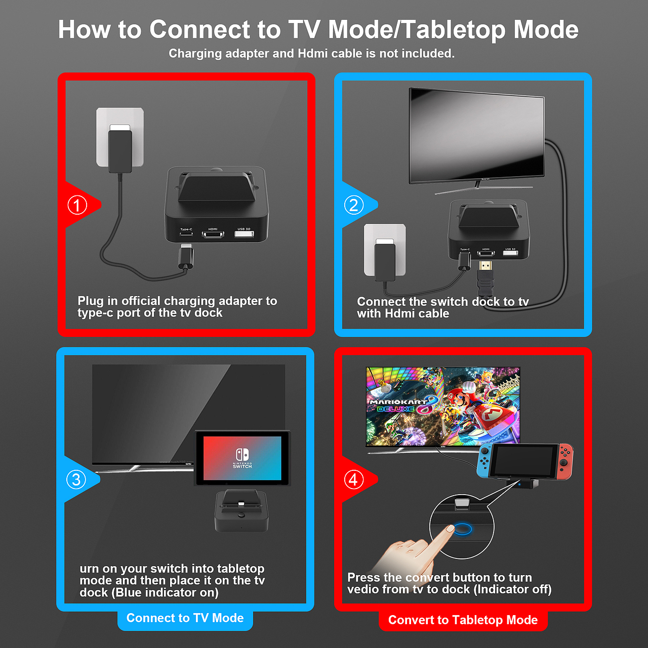 switch座充亚马逊渲染