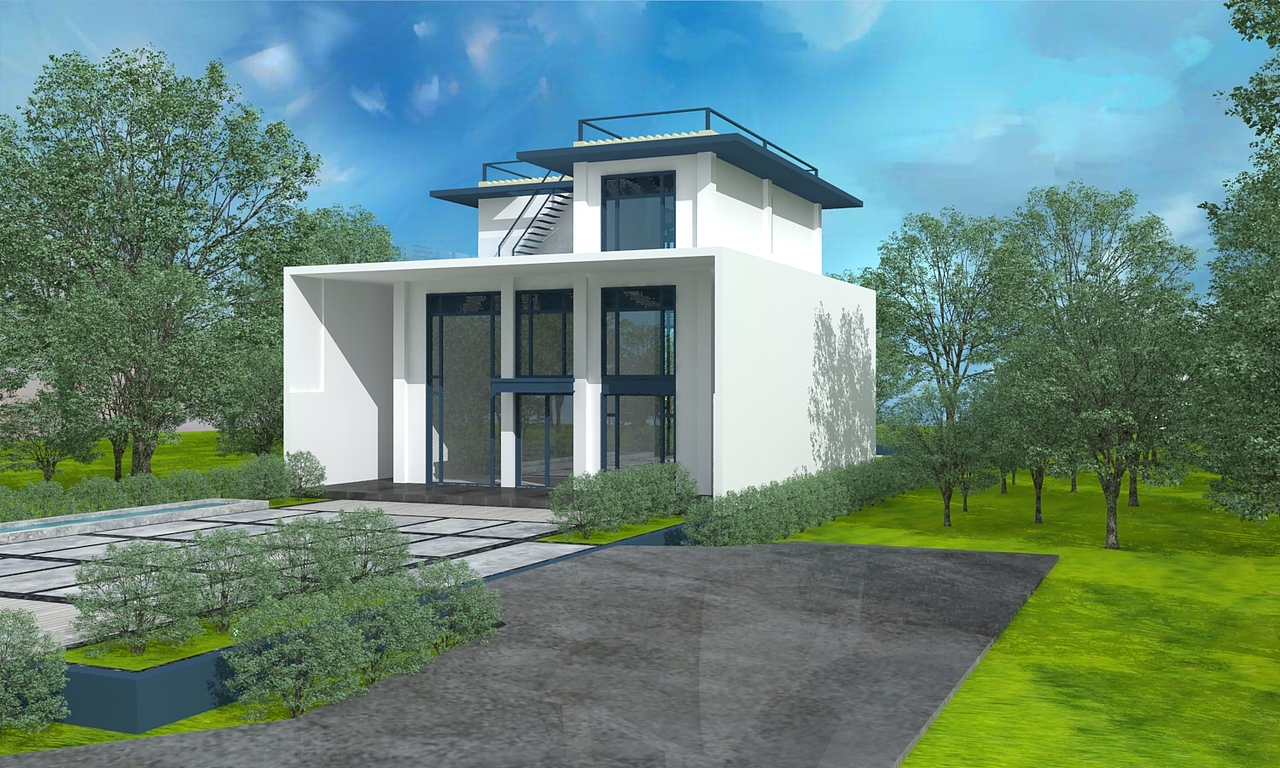 现代别墅设计,农村自建房