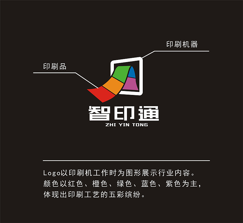 印刷企业标志设计|平面|logo|cuihaijie_原创作品-站酷zcool