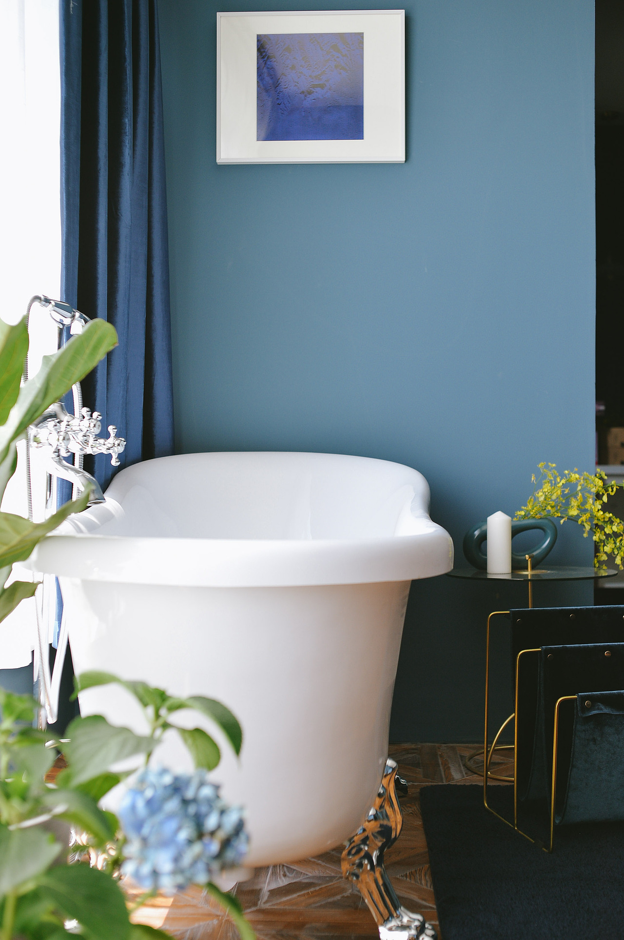 用色彩表达情绪的暮蓝屿民宿（图ZMTI2Nzg5NjAw） - 家装设计 - 站酷设计师十一空间设计原创素材 - 站酷ZCOOL