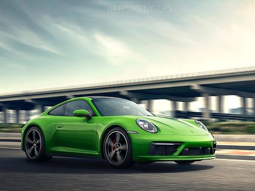 汽车修图-porsche 911(992)