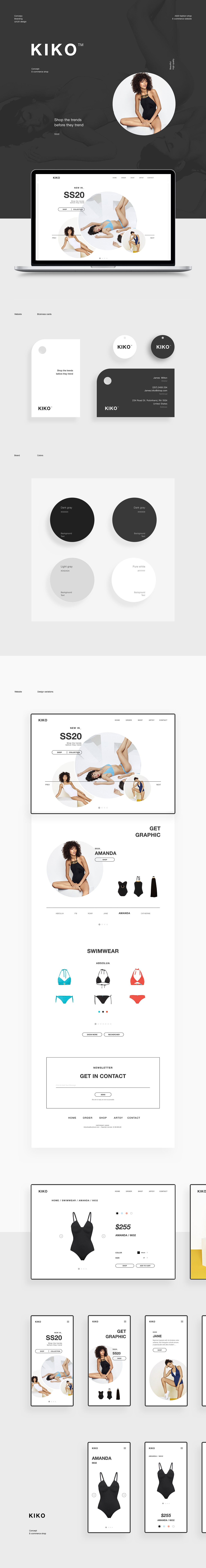 Swimsuit Sales site_丹丹捏站酷ZCOOL