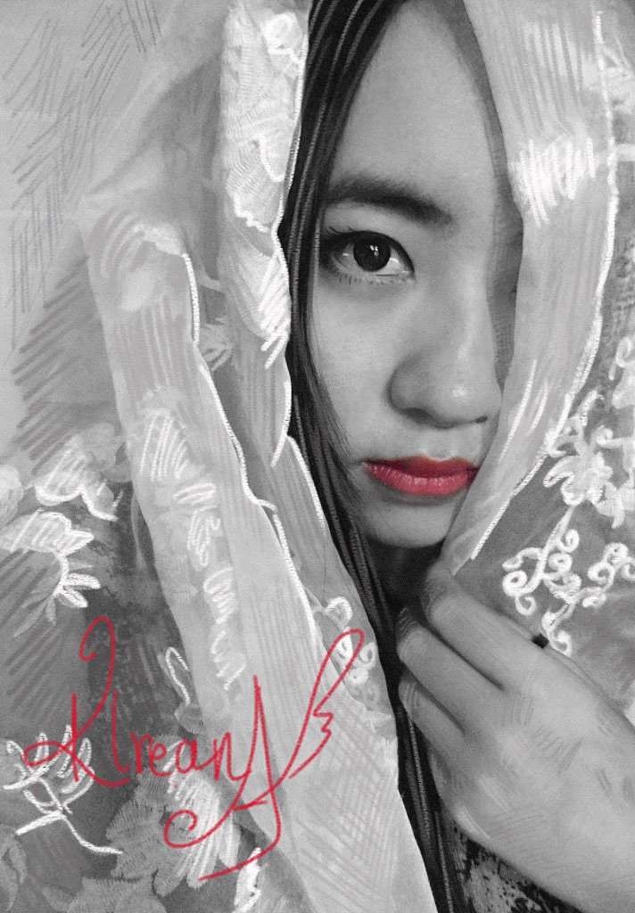 自拍+数码绘=什么鬼（图ZNDgxMjEyMDA=） - 人像摄影 - 站酷设计师可琳娜Klreana原创素材 - 站酷ZCOOL