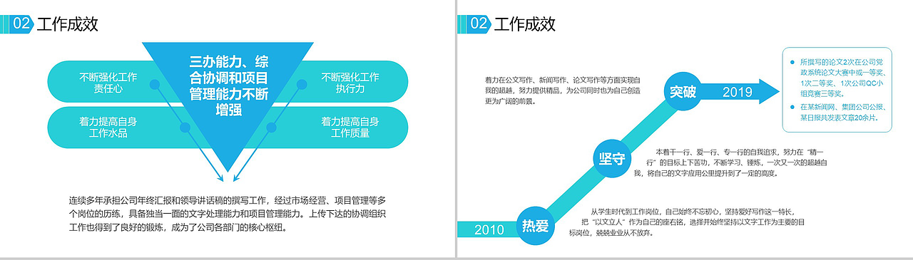 蓝色商务简约岗位竞聘述职报告PPT模板（图ZMTcxMDc4NDYw） - PPT/Keynote - 站酷设计师办公模板原创素材 - 站酷ZCOOL