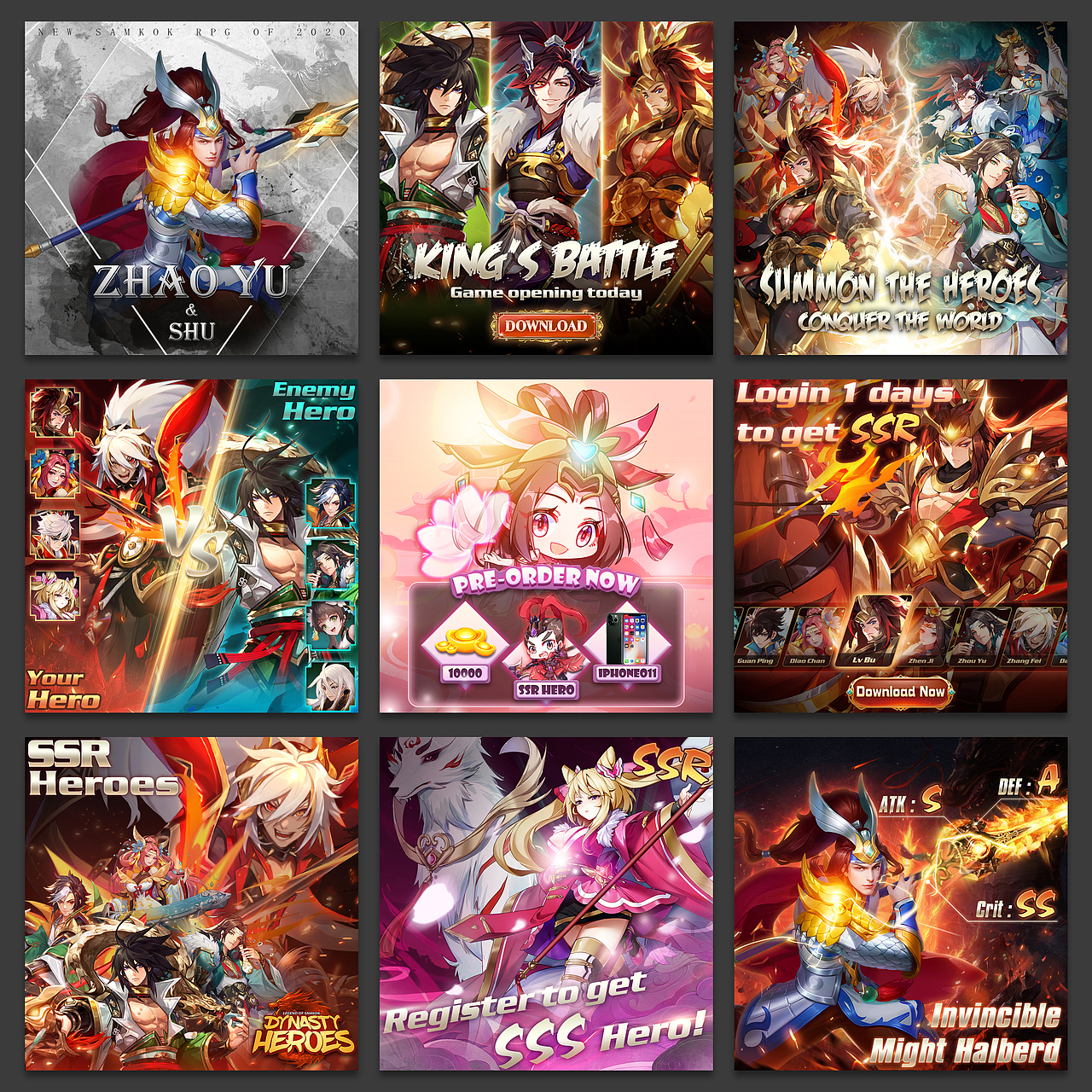 2020游戏投放作品（图ZMjA3ODYzNjcy） - 游戏/娱乐 - 站酷设计师陈金金金丶原创素材 - 站酷ZCOOL