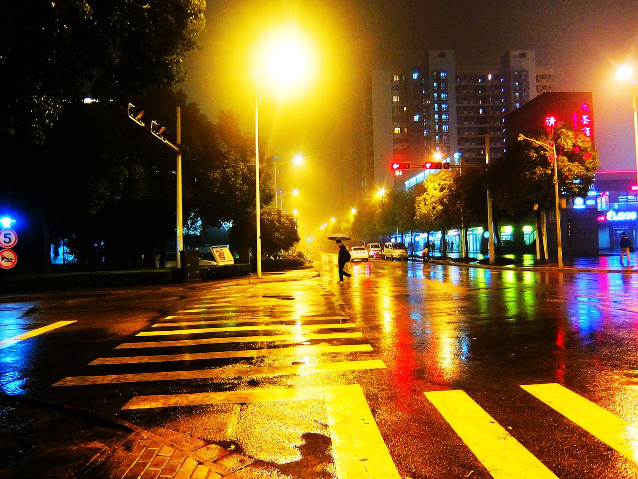 姑苏夜雨（图ZMzY3NDAzODQ=） - 风光摄影 - 站酷设计师息衍原创素材 - 站酷ZCOOL