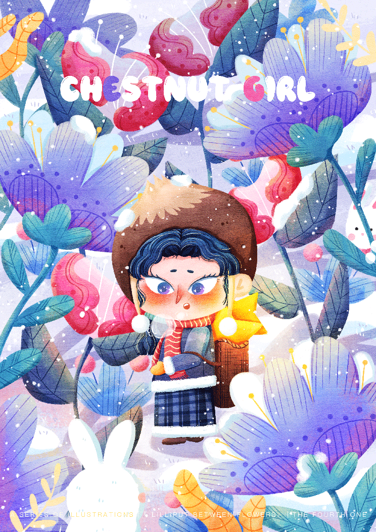 系列插画｜花丛间的小人国（图ZMjY3NjIxNjQ0） - 儿童插画 - 站酷设计师杜阿咩ame_原创素材 - 站酷ZCOOL